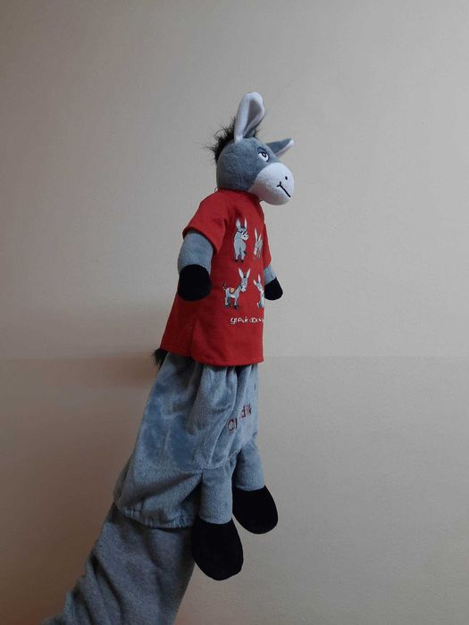 Магаре-кукла в цял размер с отвор за ръка за игра на куклен театър