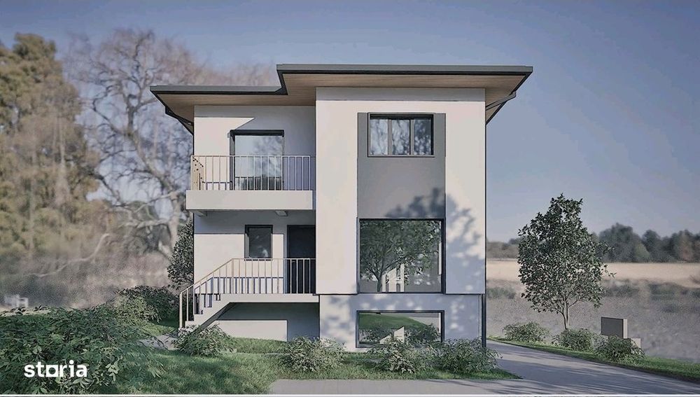 Casă de vânzare în Moara – 190 mp utili + garaj 31 mp, terasă  32 mp