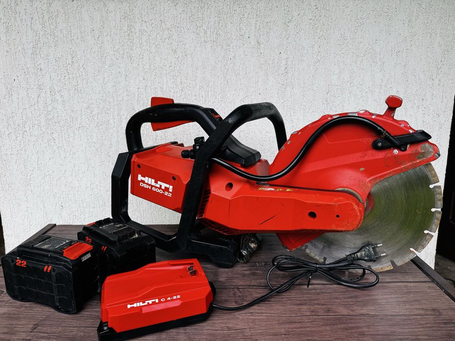 Drujba beton HILTI DSH 600-22 Nuron- acumulatori 2x12Ah
