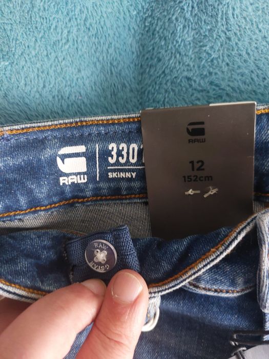 Blugi scurți fete Skinny  G-star