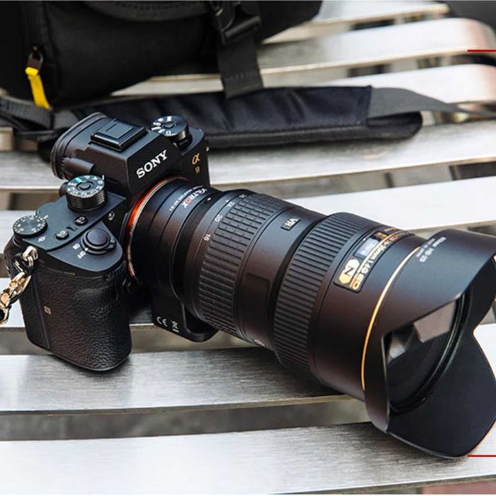 Автофокусен адаптер Viltrox NF-E1 (Nikon F - Sony E)