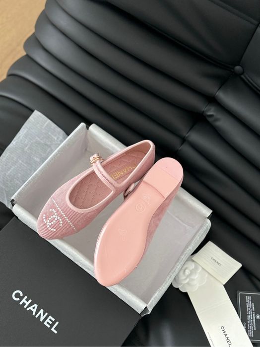 Balerini Chanel piele naturala premium pe comanda