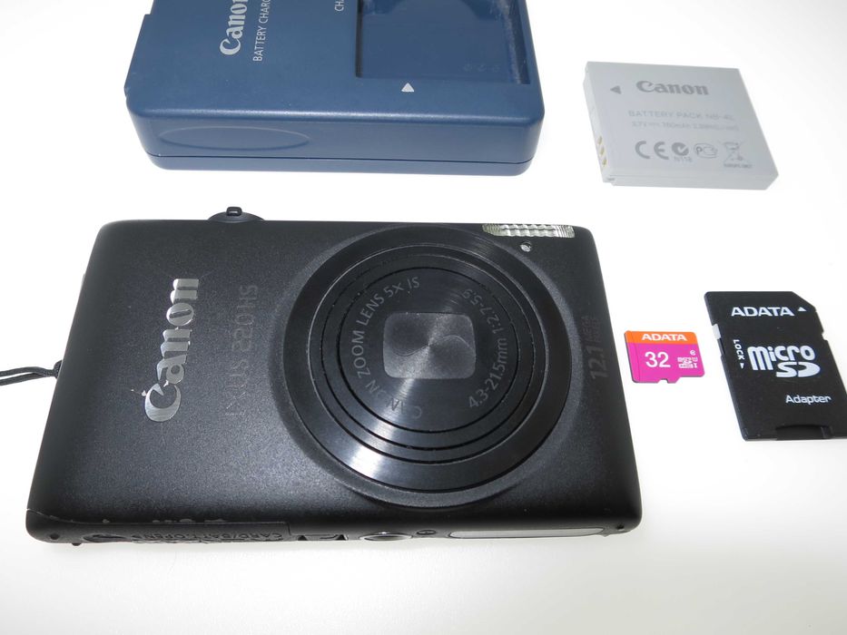 Canon IXUS 220 уникален компактен фотоапарат дигитална камера FULL-HD