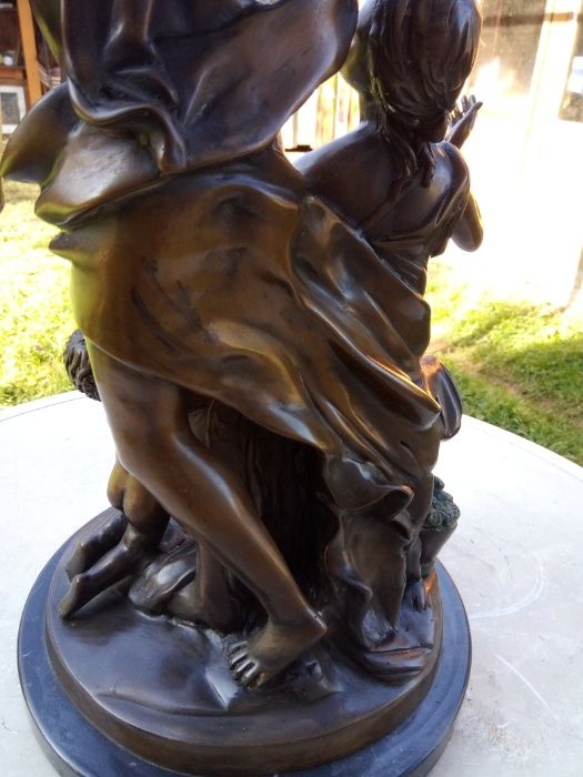 Бронзова статуетка "Зефир и Флора" - 19 век, 12 кг.