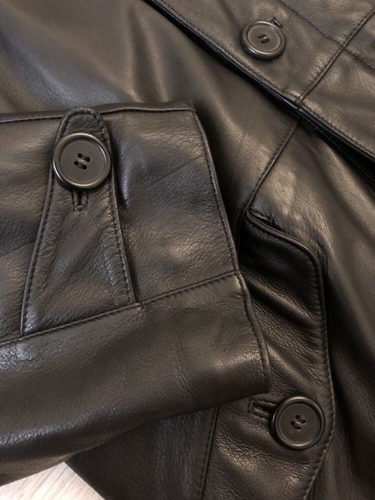 Мужская дубленка с норкой