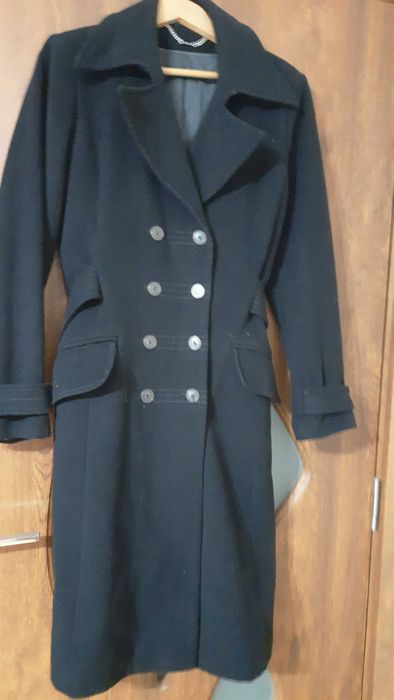 Дамско черно палто на марката Next -42 размер