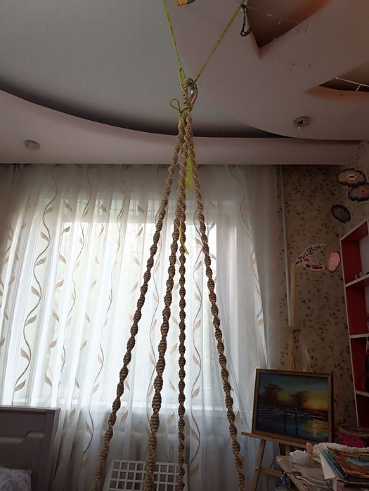 Детская качеля ручная работа