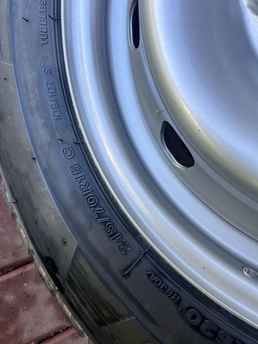 Set 4 roți noi 215/70/R15C (Fiat,Peugeot,Citroen)