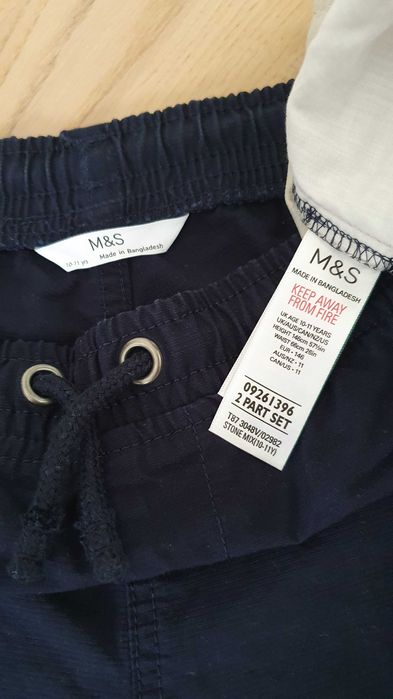 Set pantaloni scurți Marks&Spencer 10-11 ani 146 cm