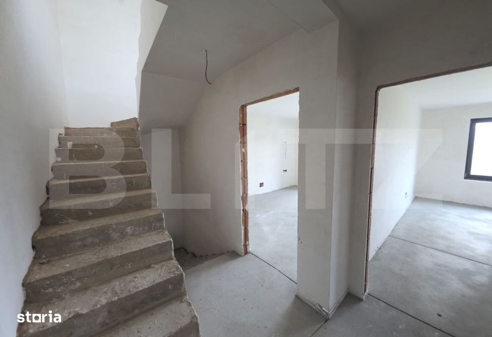 Apartament spatios 110 mp, 2 parcari, terasa si curte, finisat la chei