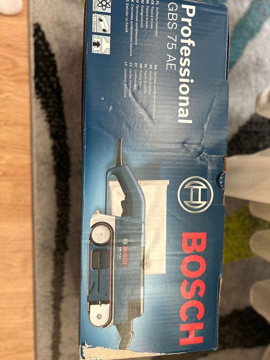 Slefuitor cu banda Bosch Professional GBS 75 AE
