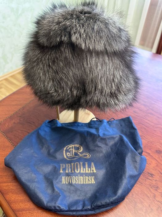 Шапка из чернобурки