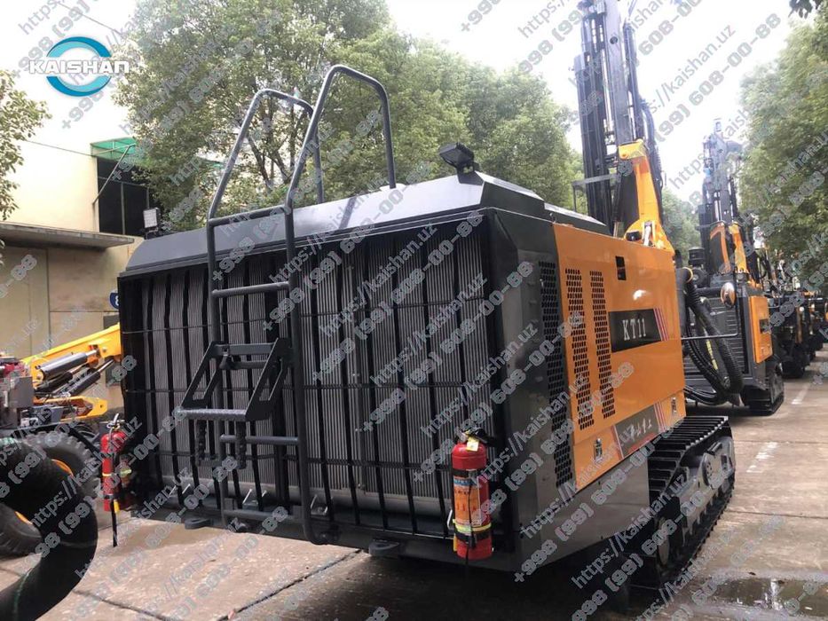 Интегрированная буровая KAISHAN KT11: глубина — 32 м, диаметр — 140 мм
