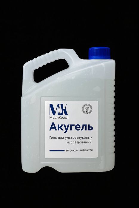 Акугель для УЗИ и Эпиляции Akugel АкуГель