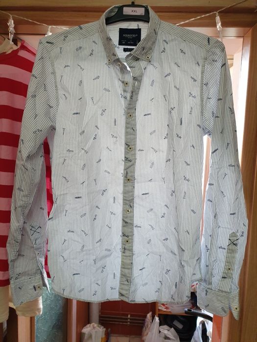 Cămașă Springfield M – Nouă/Nepurtată (Stil Casual / Unisex)