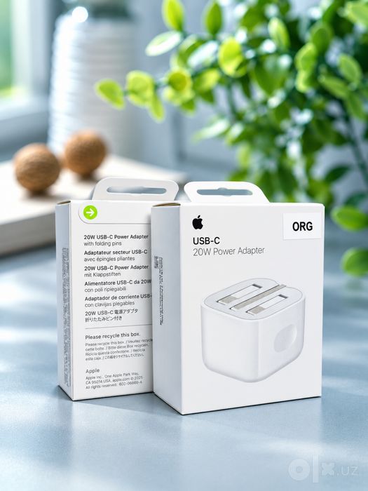 Iphone zaryadchik original Adapter blok 24/7 dostavka bor