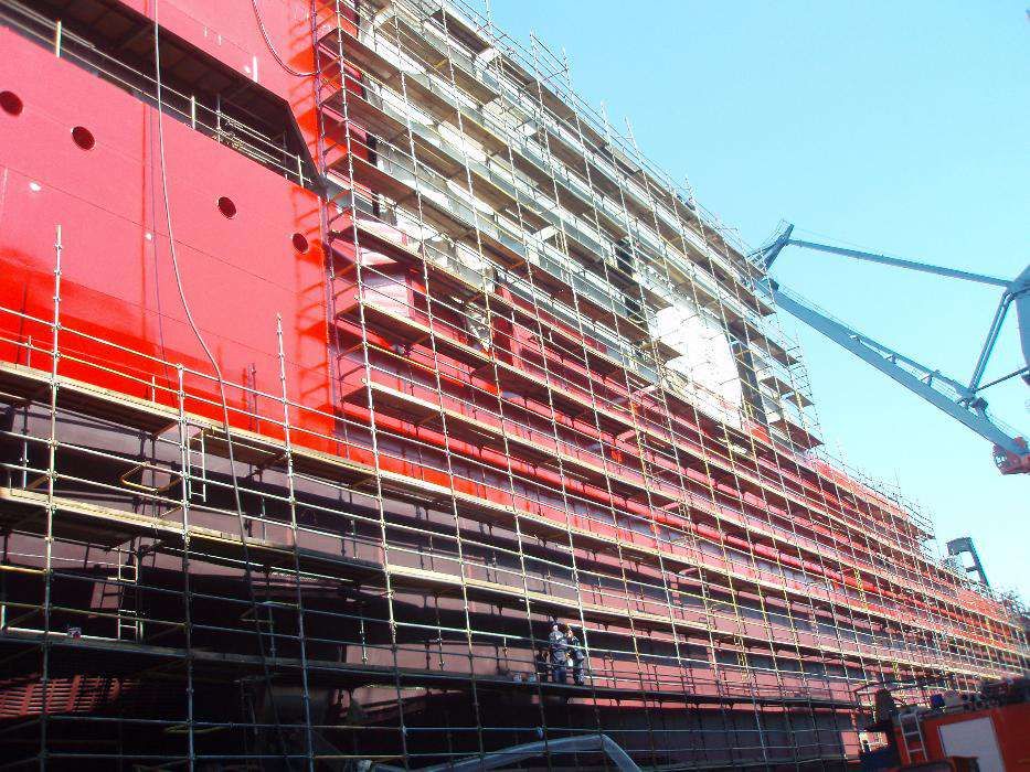 Schele de inchiriat,pentru lucrari industrie,c-tii 2 EURO/mp