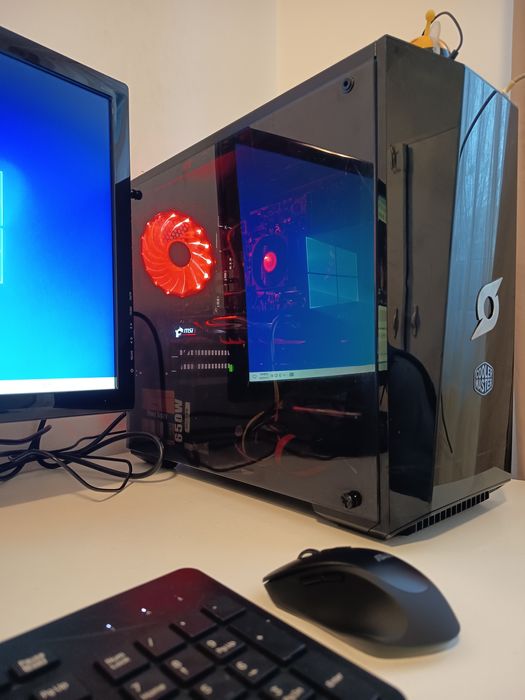 Carcasa cooler master - 1 x cooler led