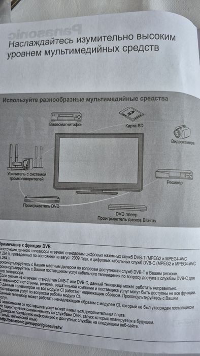 Продам телевизор Panasonic 31 дюйм