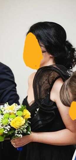 Rochie eleganta cu trena 36-38 M