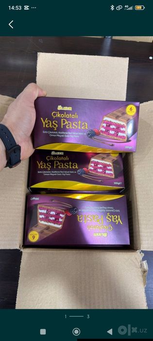Yaş pasta shokolad ülker