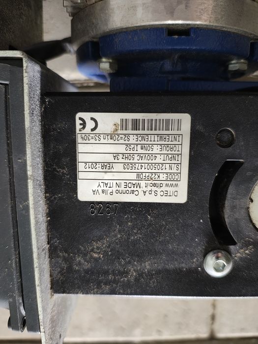 Motor de automatizare laterală Ditec DOD pentru uși secționale industr