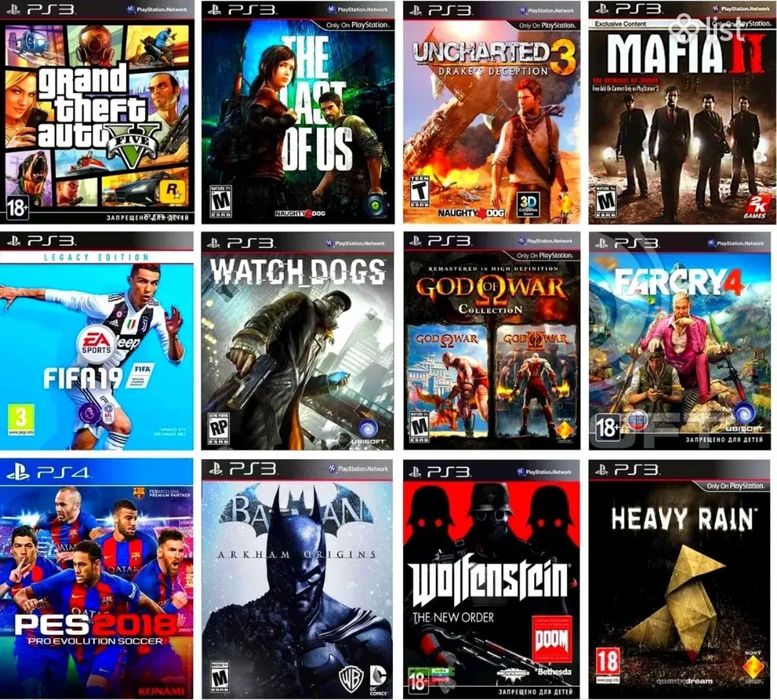 PlayStation 3 Sony, в большом количестве с доступной ценой!