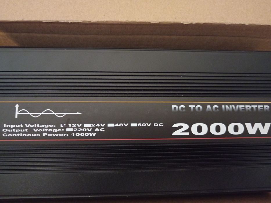 Invertor 2000 w, sinus