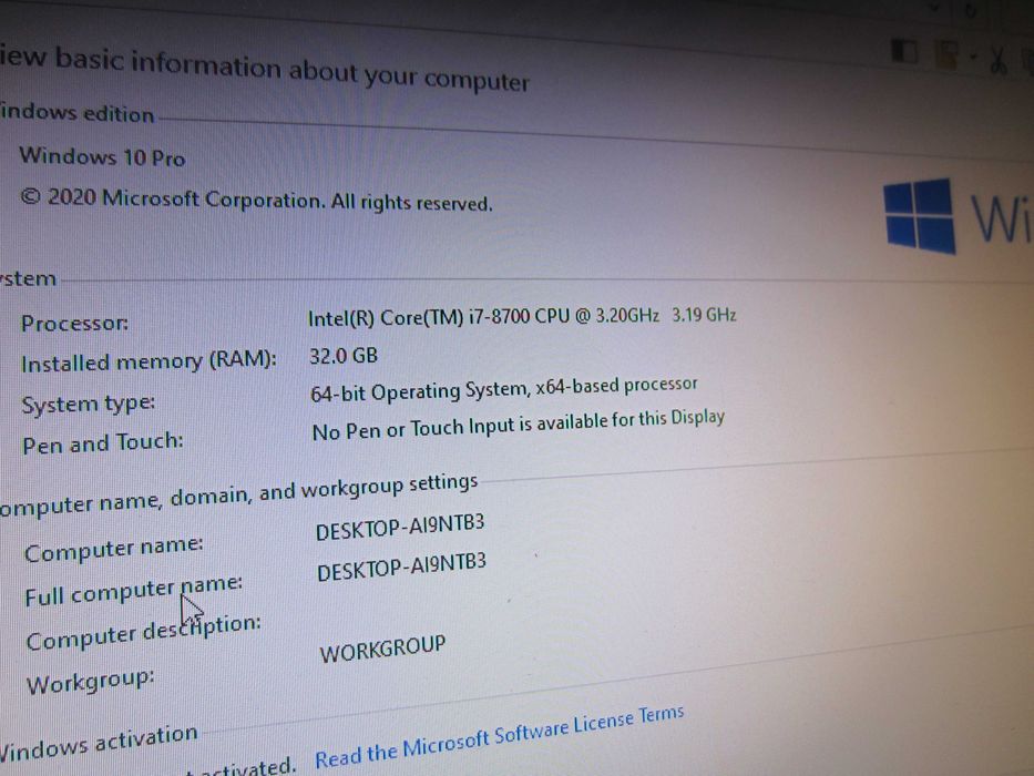 Гейм  i7-8700,  32GB DDR4,  ASUS  RTX2070 ,  NVMe 256GB  ,  1TB HDD