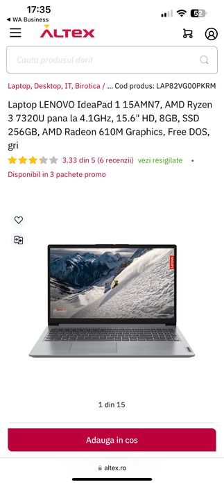 Laptop Lenevo Nou