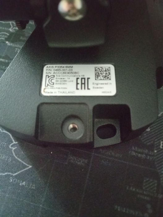 Axis P3354 6 mm fixed dome network camera