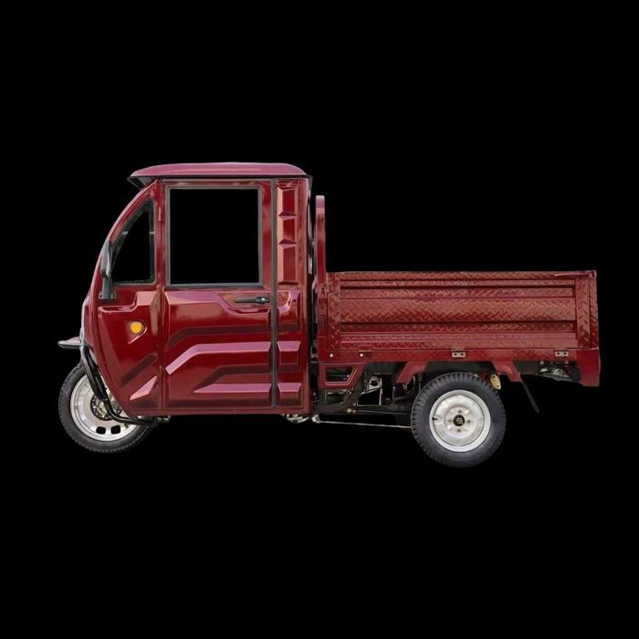 Triciclu Electric cu Volan Model KH06 | 72V/58Ah | Fără Permis | Roșu