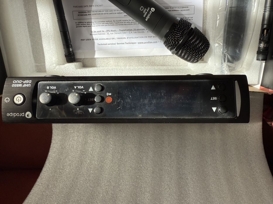 Microfoane wireless Prodipe M850 DSP Du