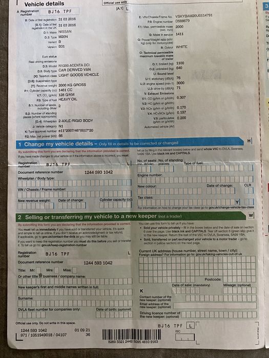Nissan NV200 1.5dci 90hp