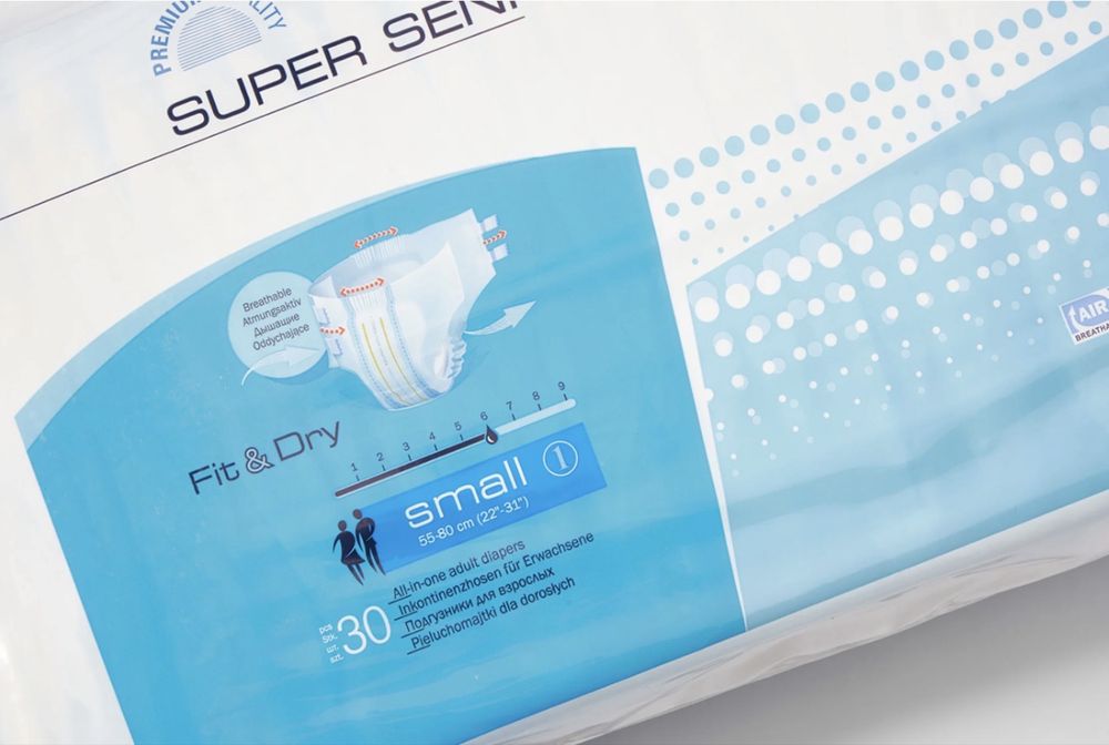 Подгузники Super Seni small, 30 шт