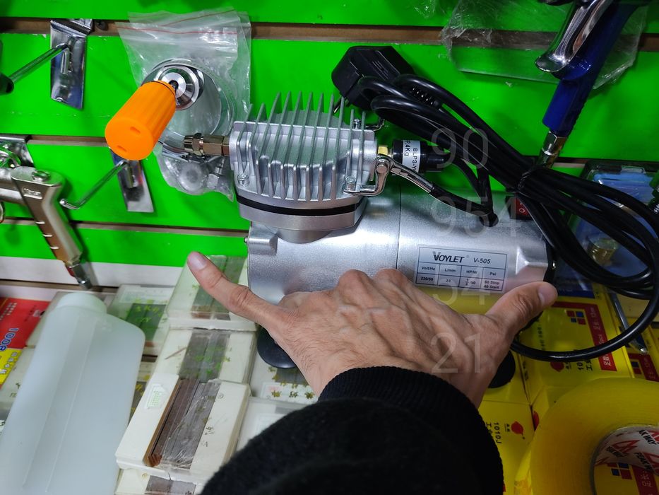 Компрессор мини для аэрографа kampressor ayrogrf