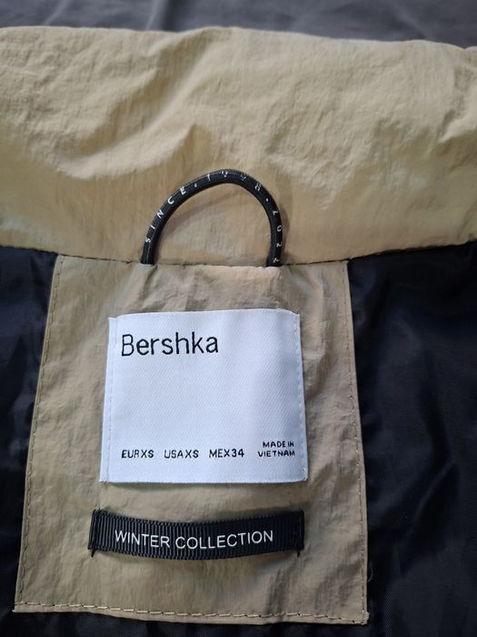 Geaca pentru barbati de iarna, fara gluga cu aspect bufant