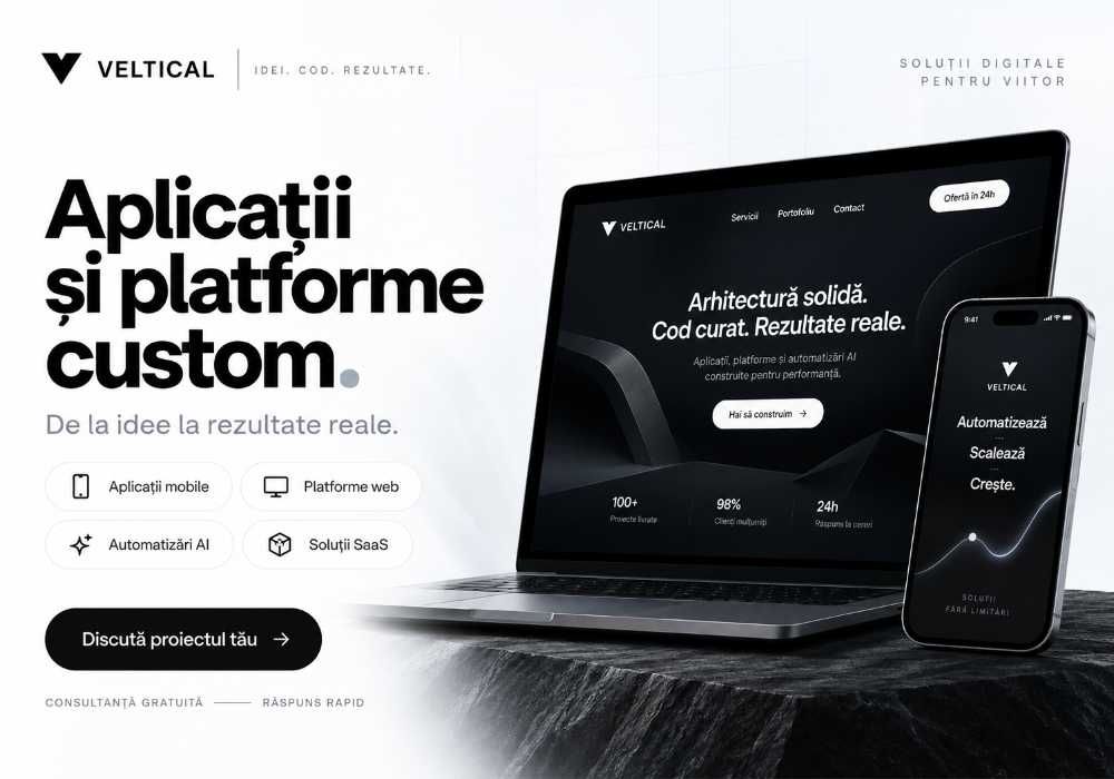 Afacere online la cheie - Platforme Web SaaS + Aplicații iOS / Android