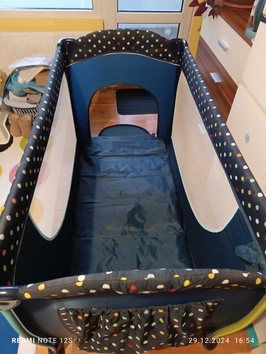 Детска сгъваема кошара Hauck с матрак Baby Matex