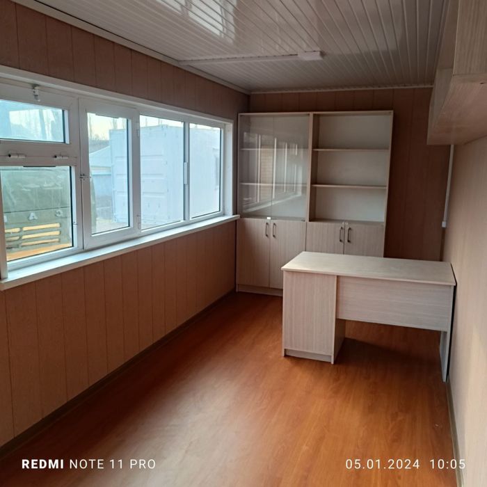 Контейнер офисс! 6 метр высота 2.60 железние! Утепления кнауф