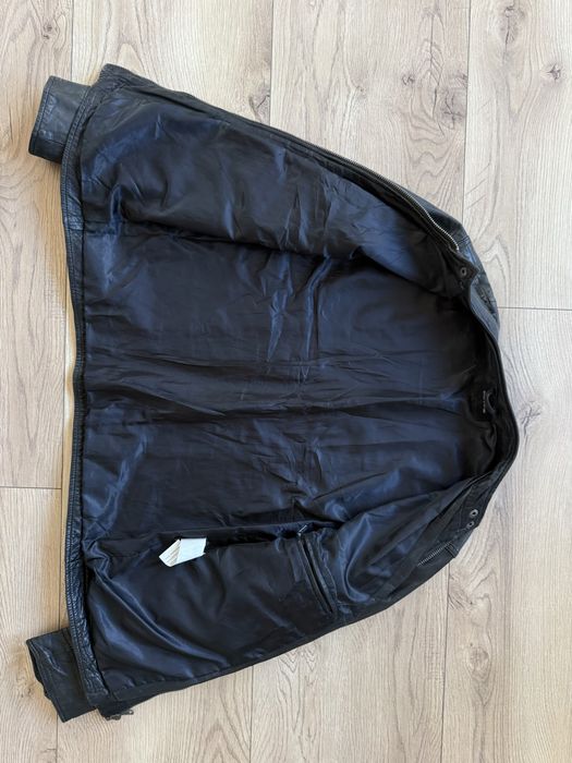 Geaca Piele Naturala SAMSOE & SAMSOE Krede Negru Barbati | Marime M