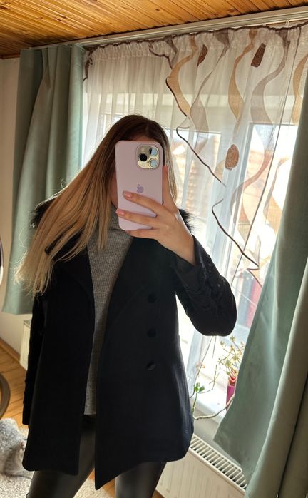 Palton lana Zara