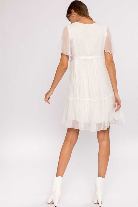 rochie noua NISSA din matase naturala, RO40 (E38)