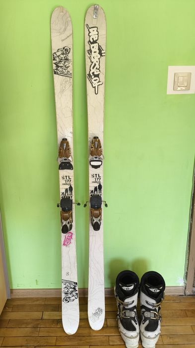 Ски К2 и ски обувки саломон