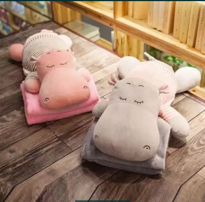 Одеяло, подушка, игрушка - 3 в1.