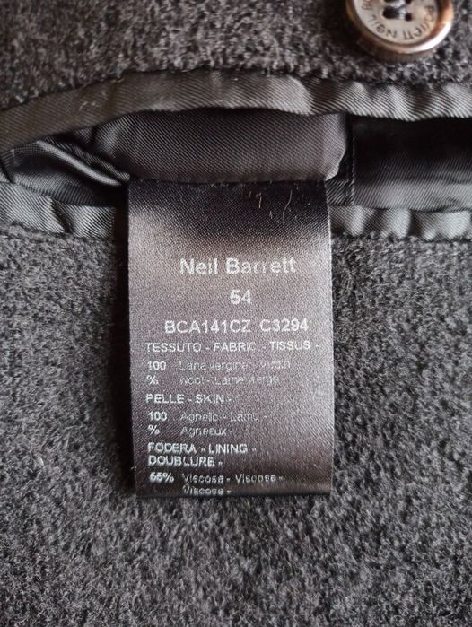 Neil barret Итальянский пальто