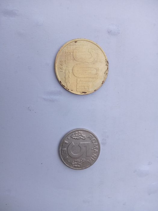 Monedă de 50 de Lei, din anul 1991, Cu chipul lui Alexandru Ioan Cuza,