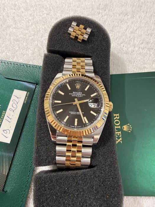 Rolex Datejust 41mm  18k Yellow Gold  Full set
