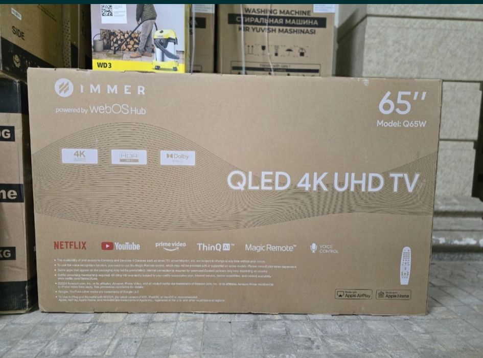 Телевизор Immer 55UHD SMART 4K Android 15.0 TV