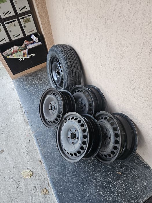 Железни джанти за VW 5×112/15цола